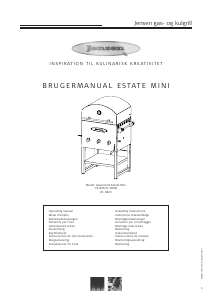 Brugsanvisning Jensen Estate Mini Grill
