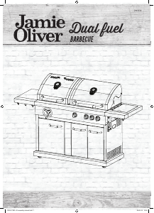Használati útmutató Jamie Oliver Dual Fuel Grillsütő