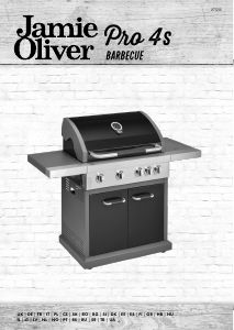 Handleiding Jamie Oliver Pro 4 Barbecue