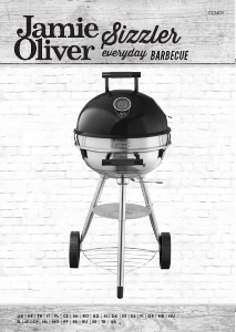 Manual Jamie Oliver Sizzler Everyday Barbecue