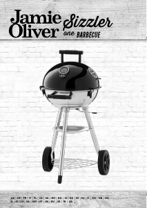 Handleiding Jamie Oliver Sizzler One Barbecue