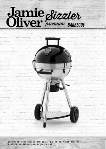 Handleiding Jamie Oliver Sizzler Premium Barbecue