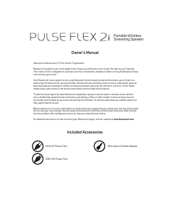 Handleiding Bluesound Pulse Flex 2i Luidspreker