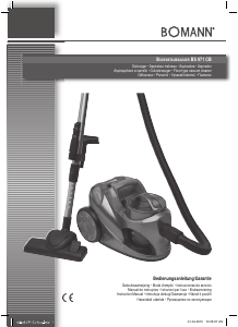 Bedienungsanleitung Bomann BS 971 CB Staubsauger