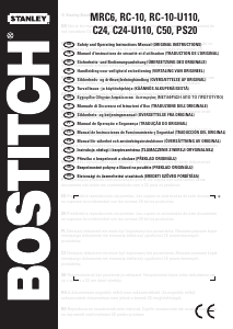 Manual Bostitch C24-U110 Compressor