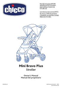 Handleiding Chicco Mini Bravo Plus Kinderwagen