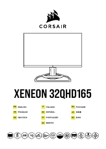 Handleiding Corsair Xenon 32QHD165 LED monitor