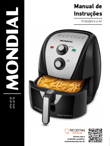 Manual Mondial AFN-60-BI Fritadeira