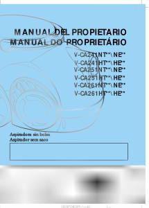 Manual de uso LG V-CA241NTQR Aspirador