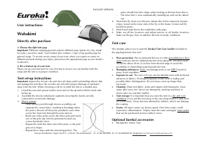 Handleiding Eureka Wabakimi 3 Tent