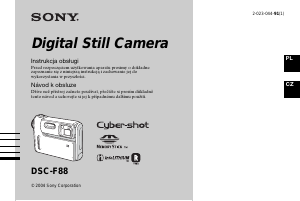 Manuál Sony Cyber-shot DSC-F88 Digitální fotoaparát