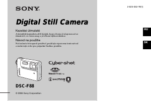 Használati útmutató Sony Cyber-shot DSC-F88 Digitális fényképezőgép