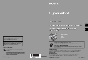 Használati útmutató Sony Cyber-shot DSC-H2 Digitális fényképezőgép