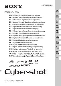 Bruksanvisning Sony Cyber-shot DSC-HX5V Digitalkamera