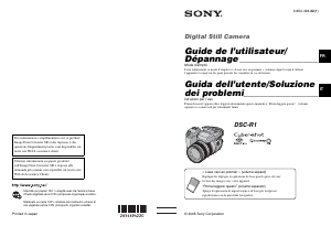Mode d’emploi Sony Cyber-shot DSC-R1 Appareil photo numérique