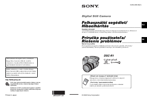 Használati útmutató Sony Cyber-shot DSC-R1 Digitális fényképezőgép