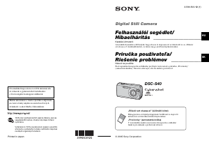 Használati útmutató Sony Cyber-shot DSC-S40 Digitális fényképezőgép