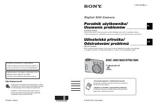 Manuál Sony Cyber-shot DSC-S60 Digitální fotoaparát