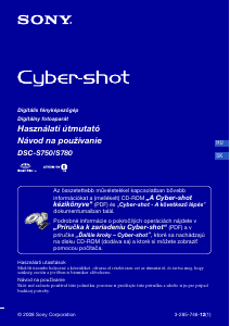 Használati útmutató Sony Cyber-shot DSC-S780 Digitális fényképezőgép