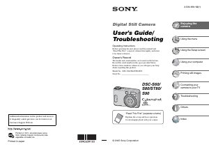 Manual Sony Cyber-shot DSC-S90 Digital Camera