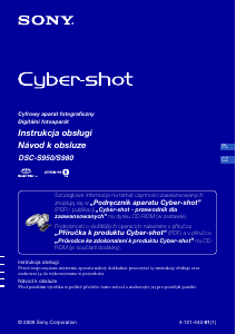 Instrukcja Sony Cyber-shot DSC-S950 Aparat cyfrowy