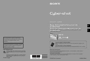 Manual Sony Cyber-shot DSC-T9 Câmara digital