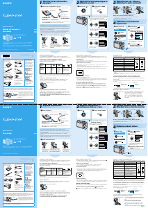 Használati útmutató Sony Cyber-shot DSC-W30 Digitális fényképezőgép