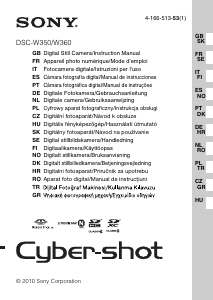 Manuale Sony Cyber-shot DSC-W360 Fotocamera digitale