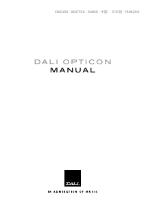 Handleiding Dali Opticon 5 Luidspreker