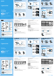 Käyttöohje Sony Cyber-shot DSC-W40 Digitaalikamera