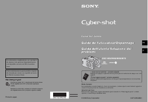 Manuale Sony Cyber-shot DSC-W50 Fotocamera digitale