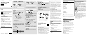 Mode d’emploi Sony Cyber-shot DSC-W810 Appareil photo numérique
