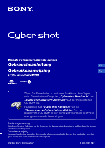 Bedienungsanleitung Sony Cyber-shot DSC-W85 Digitalkamera