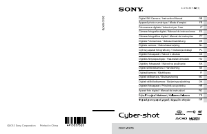 Návod Sony Cyber-shot DSC-WX70 Digitálna kamera
