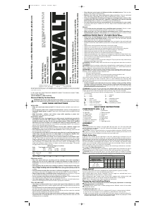 Handleiding DeWalt D28770K Bandzaag