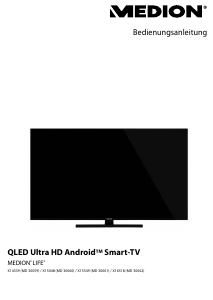 Bedienungsanleitung Medion LIFE X15048 (MD 30060) LED fernseher