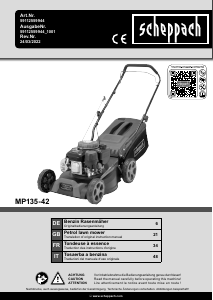 Handleiding Scheppach MP135-42 Grasmaaier