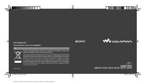 Instrukcja Sony NW-E016F Walkman Odtwarzacz Mp3