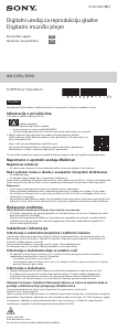 Priručnik Sony NW-E394L Walkman Mp3 reproduktor