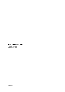 Handleiding Suunto Sonic Koptelefoon