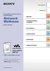 Használati útmutató Sony NW-HD5 Walkman MP3-lejátszó