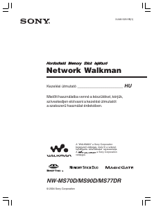 Használati útmutató Sony NW-MS70D Walkman MP3-lejátszó