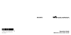 Manual Sony NWD-B105F Walkman Mp3 Player