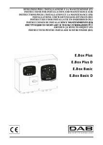 Handleiding DAB E.Box Plus D Besproeiingscomputer