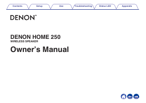 Handleiding Denon Home 250 Luidspreker