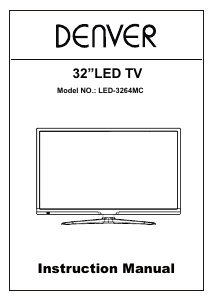 Handleiding Denver LED-3264MC LED televisie