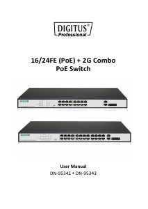 Manual Digitus DN-95343 Switch