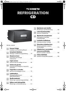 Manual Dometic CD20 Frigorífico