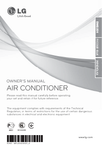 Manual LG A09LHM Air Conditioner
