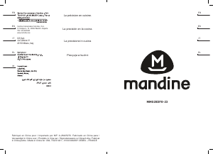 Mode d’emploi Mandine MMO20DFG-23 Micro-onde